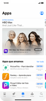 Como baixar aplicativos - Apple iOS 15 Apple iOS 15 - Passo 6