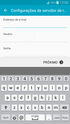 Como configurar seu celular para receber e enviar e-mails - Samsung Galaxy A5 - Passo 8