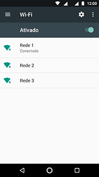 Como se conectar a uma rede Wi-Fi - Motorola Moto Z2 Play - Passo 8