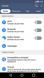 Como ativar e desativar uma rede de dados - LG K10 - Passo 6