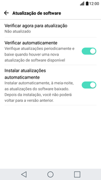 Como atualizar o software do seu aparelho - LG G5 Stylus - Passo 8