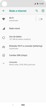 Como se conectar a uma rede Wi-Fi - Motorola One Action - Passo 5