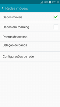 Como configurar a internet do seu aparelho (APN) - Samsung Galaxy Note - Passo 6