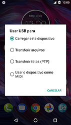 Transferir dados do telefone para o computador (Windows) - Motorola Moto X4 - Passo 5