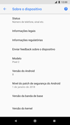 Como encontrar o número de IMEI do seu aparelho - Google Pixel 2 - Passo 5