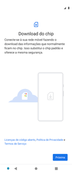 Como ativar o eSIM com um QR Code - Motorola Razr - Passo 7