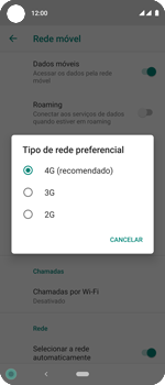 Como conectar à internet - Motorola One Vision - Passo 11