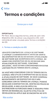 Como configurar pela primeira vez - Apple iOS 15 Apple iOS 15 - Passo 17