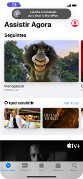 Como assistir a filmes ou séries com outra pessoa no FaceTime - Apple iOS 15 Apple iOS 15 - Passo 14