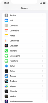 O celular não recebe chamadas - Apple iOS 15 Apple iOS 15 - Passo 9