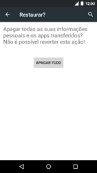 Como restaurar as configurações originais do seu aparelho - Motorola Moto G (3ª Geração) - Passo 7