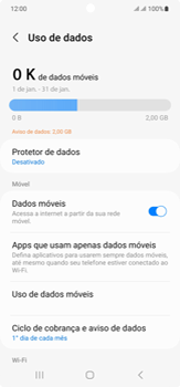 Como conectar à internet (APN automático) - Samsung Galaxy S23 Ultra - Passo 7