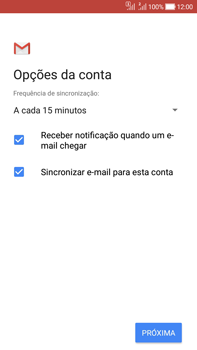 Como configurar seu celular para receber e enviar e-mails - Asus Zenfone Selfie - Passo 20