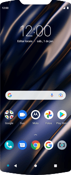 Como ativar o eSIM com um QR Code - Motorola Razr - Passo 1