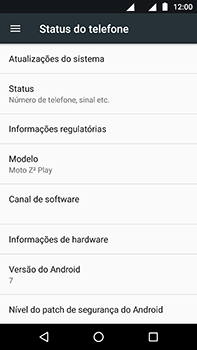 Como atualizar o software do seu aparelho - Motorola Moto Z2 Play - Passo 5