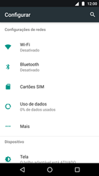 Como conectar à internet - Motorola Moto G5 Plus - Passo 4