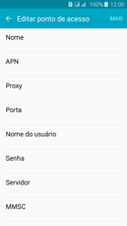 Como configurar a internet do seu aparelho (APN) - Samsung Galaxy J5 - Passo 12