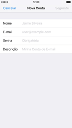 Como configurar seu celular para receber e enviar e-mails - Apple iOS 10 Apple iOS 10 - Passo 7