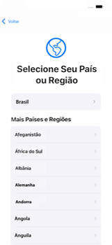 Como configurar pela primeira vez - Apple iOS 16 Apple iOS 16 - Passo 5