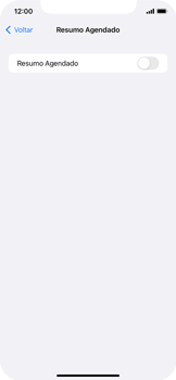Como criar um resumo de notificações - Apple iOS 15 Apple iOS 15 - Passo 4