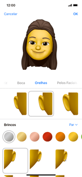 Como criar um Memoji - Apple iOS 15 Apple iOS 15 - Passo 29