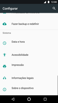 Como encontrar o número de IMEI do seu aparelho - Motorola Moto G5s Plus - Passo 3