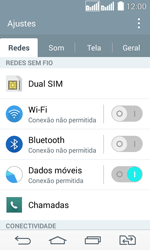 Como restaurar as configurações originais do seu aparelho - LG G2 Lite - Passo 4