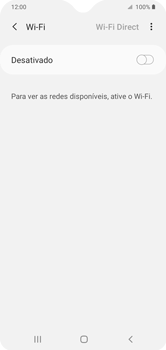 Como se conectar a uma rede Wi-Fi - Samsung Galaxy A01 - Passo 6