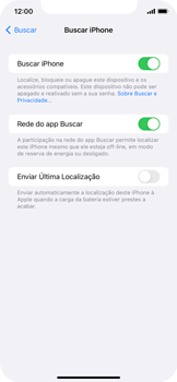 Como localizar o iPhone mesmo que esteja desligado - Apple iOS 15 Apple iOS 15 - Passo 6