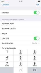 Como configurar seu celular para receber e enviar e-mails - Apple iOS 10 Apple iOS 10 - Passo 20