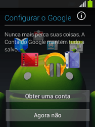 Como configurar pela primeira vez - Samsung Galaxy Pocket - Passo 8