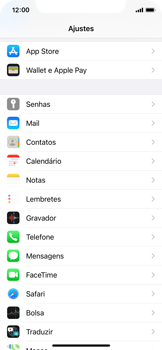 O celular não faz chamadas - Apple iOS 14 Apple iOS 14 - Passo 11