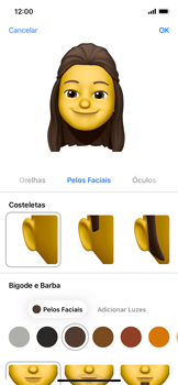 Como criar um Memoji - Apple iOS 15 Apple iOS 15 - Passo 32