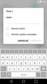 Como se conectar a uma rede Wi-Fi - LG G5 Stylus - Passo 7