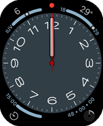 Como ativar e desativar o modo avião no seu aparelho - Apple Watch SE - Passo 1