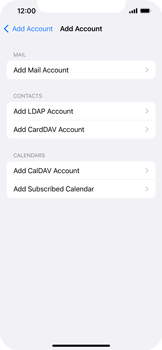 iPhone 14 - Setup email, step 6