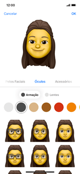 Como criar um Memoji - Apple iOS 15 Apple iOS 15 - Passo 34