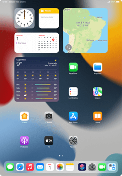 Como ativar ou desativar a rotação automática de tela - Apple iPad Pro 11 - Passo 1