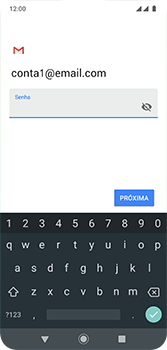 Como configurar seu celular para receber e enviar e-mails - Motorola Moto G7 - Passo 12
