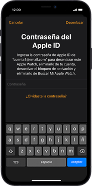 Se desenlazo mi online apple watch