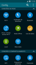 Como ativar e desativar o modo avião no seu aparelho - Samsung Galaxy S5 - Passo 4