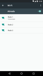 Como se conectar a uma rede Wi-Fi - LG Google Nexus 5X - Passo 8