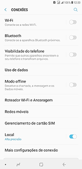 Como configurar a internet do seu aparelho (APN) - Samsung Galaxy J8 - Passo 5