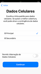 Como ativar o eSIM com um QR Code - Apple iPhone SE (2ª geração) - Passo 17