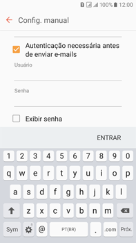 Como configurar seu celular para receber e enviar e-mails - Samsung Galaxy On 7 - Passo 12