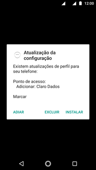 Como conectar à internet - Motorola Moto Z2 Play - Passo 20