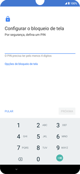 Como configurar pela primeira vez - Motorola Moto E6 Plus - Passo 10