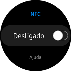 Como ativar a função NFC no Galaxy Watch - Samsung Galaxy Watch - Passo 5