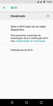 Como se conectar a uma rede Wi-Fi - Motorola Moto G6 Plus - Passo 6
