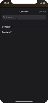 Como compartilhar um link do FaceTime - Apple iOS 15 Apple iOS 15 - Passo 8